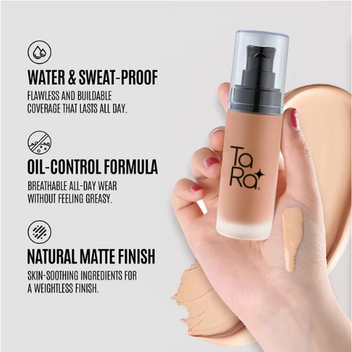 MOCHA- Matte White Foundation Full Coverage