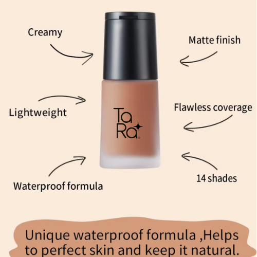 Matte Waterproof Makeup Liquid Foundation & Concealer