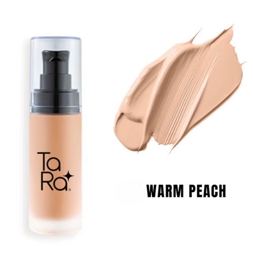 WARM PEACH - Matte White Foundation Full Coverage