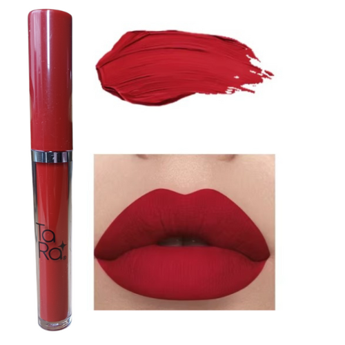 Scarlet Matte Liquid Lipstick Lip Stain 24 Hour Long Lasting Waterproof