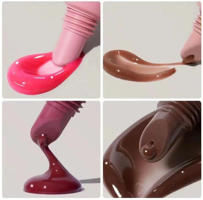 Lipstick Moisturizing Liquid Lip Balm Butter Vegan Lip Gloss Oil